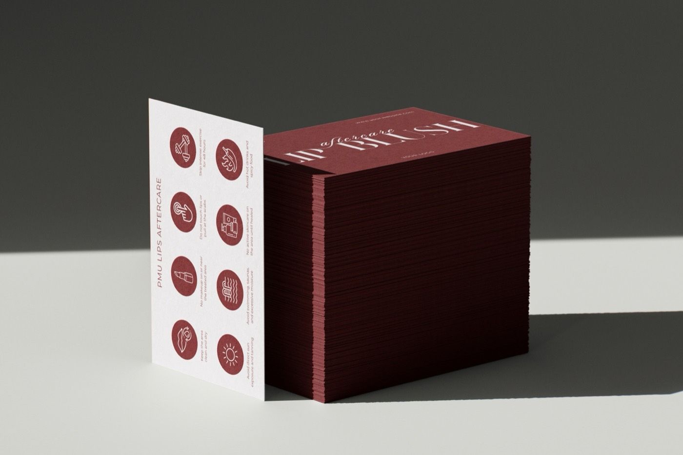 Lip Blush aftercare cards — photo 4