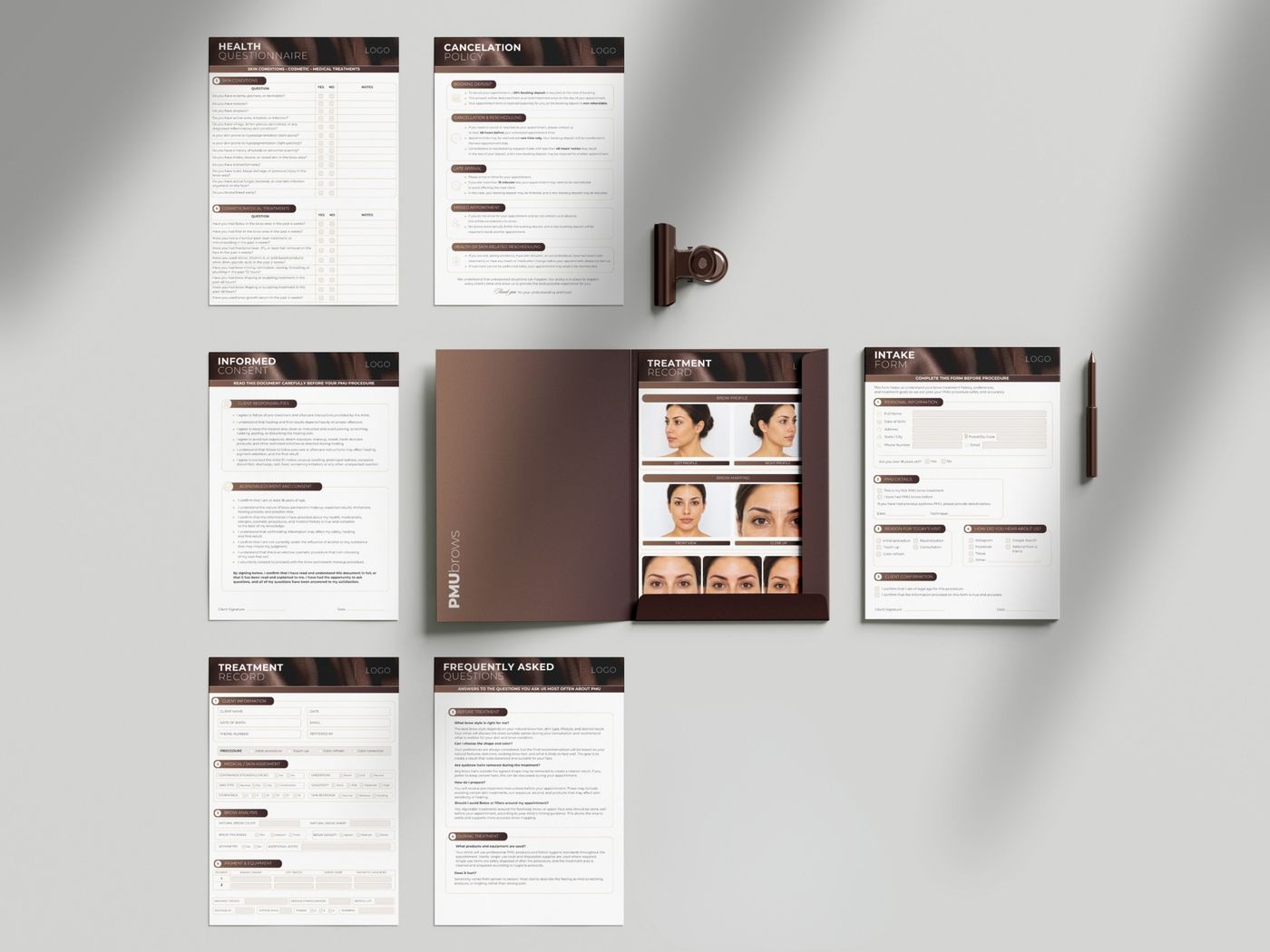 Ombré Brows Client Forms Bundle — photo 3